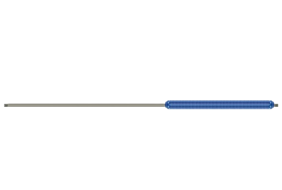 Lance Simple 1m avec buse 1/4 M 15° et adaptateur 1/4