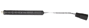 Lance coudée avec tête détergent, sans buse 700mm