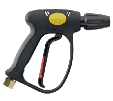 Pistolet avec raccord tournant et raccord rapide à bille court AR4