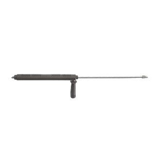 Lance inox avec poignée ajustable